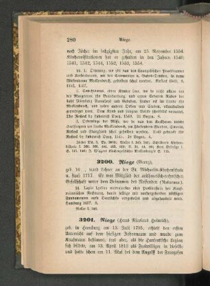 3201. Riege (Hans Nicolaus Heinrich)