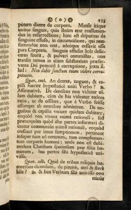 333-334, Quaes. 1mo. An dentes, ungues, ...