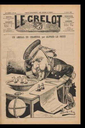 Un amiral en chambre, par Alfred Le Petit