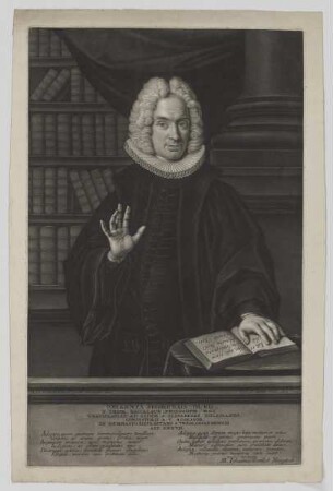 Bildnis des Iohannes Fridericus Burg