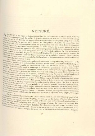 [Introduction to] Netsuké