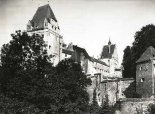 Landshut, Burg Trausnitz : Landshut. Burg Trausnitz. "Hohe Turm" ("Wittelsbacherturm")