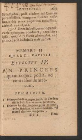 Membri II Quarti Capitis Effectus IV.