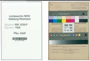 Entnazifizierung Adolf Pfau , geb. 09.02.1906 (Polizist)