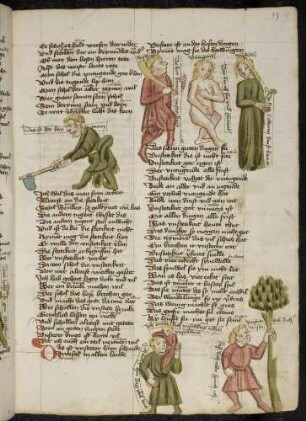 (1) Bauer bereitet seinen Acker; (2) Unbeständigkeit; Untugend; (3) Unglück trägt das Leid, Laune der Unbeständigkeit (Buch 2)