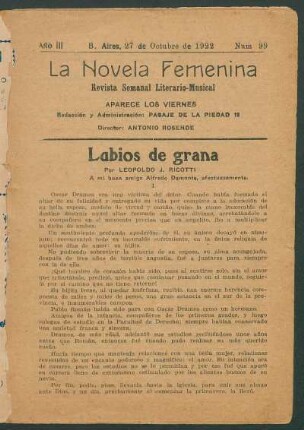 1922009900: Labios de grana