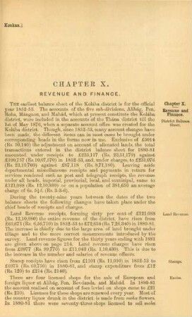 Chapter X. Revenue and finance