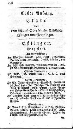 Beamte in Esslingen / Reutlingen