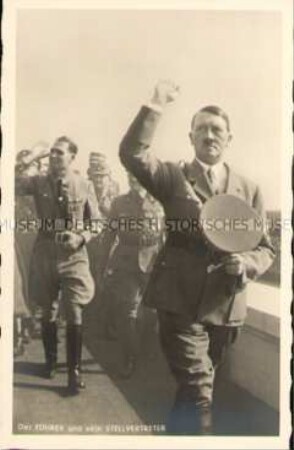 Adolf Hitler und Rudolf Hess