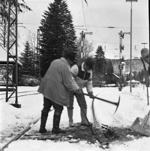 Winterdienst bei der Bahn