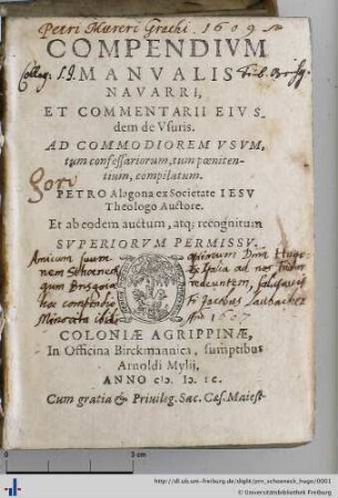 [Provenienz]: Schoeneck, Hugo