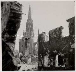 München, Fliegerschäden, Pfarrkirche Maria Hilf in der Au