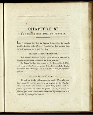 Chapitre XI. Tombeaux Des Rois De Scythie.
