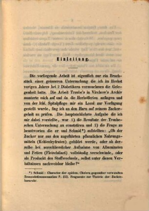 Beiträge zur Lehre der Zuckerausscheidung im Diabetes mellitus : Inaug. diss.
