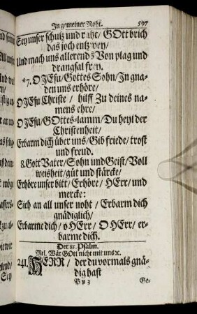 Lobgesänge 241. - 270.