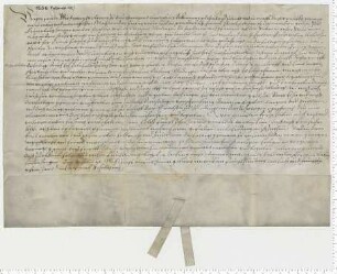 Herzog Frantz Otto zu Braunschweig und Lüneburg verschreibt dem Bürger Franz Witzendorff die vom verstorbenen Bürgermeister Heinrich Garlop besiedete vordere Wechpanne der Propstei des Klosters Medingen im Hause Velinge auf 15 Jahre.