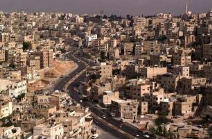 Übersichtsaufnahme der Hauptstadt Amman