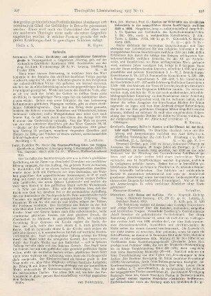 228-229 [Rezension] Stoecker, Adf., Reden und Aufsätze