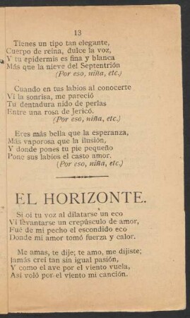 El horizonte.
