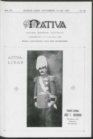 7.1930=Nr. 81: Nativa, 7.1930=Nr. 81