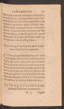 Quinquagesimus Septimus Effectus Iuramenti.