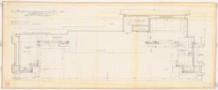 Reichsluftfahrtministerium, Berlin: Saalbau, Ehren-/Festsaal (Empore und Orgel): Grundriss 1:20