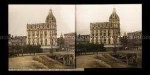 Blick auf Hotel Termer, zum Lazarett eingerichtet, Ostende