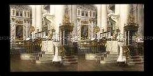 Dionysus Altar der griechischen Kirche in Braila