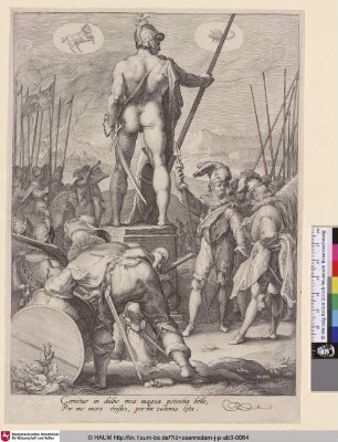 [Mars herrscht über die Künste des Krieges; Mars Presiding over the Arts of War]