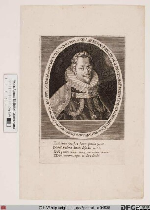Bildnis Ferdinand II., römisch-deutscher Kaiser (reg. 1619-37)