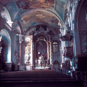 ehemalige Benediktinerabtei — Katholische Pfarrkirche Sankt Johannes Baptist & Ehemalige Klosterkirche