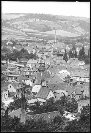 Camburg. Blick auf Camburg