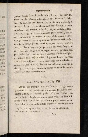 39-49, XLV. Experiemtum VII. - XLIX. Experimentum LIII.