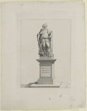 Bildnis von Friderico II. Pomerania (Friedrich der Große)