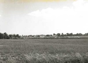 Großenhain. Mülldeponie, Blick vom Rostigen Weg (Ortseingang/Ortsausgang)