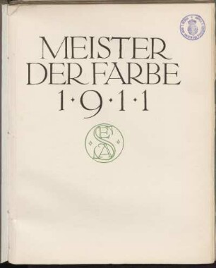 11.1911: [Heft 11, 1911]