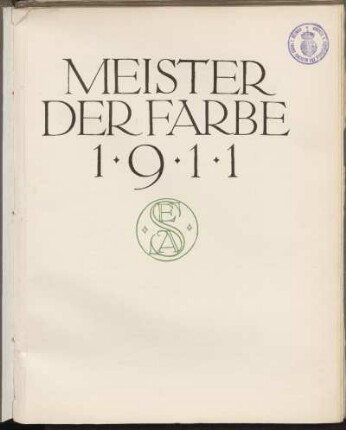 11.1911: [Heft 11, 1911]