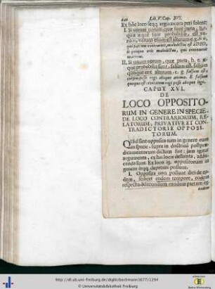 Cap. XVI - XVIII.