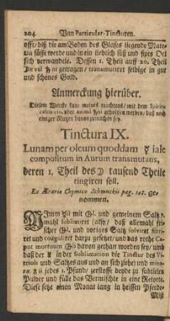 Tinctura IX.