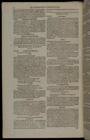 Beneficium Corruptum. - Breviloquentia.