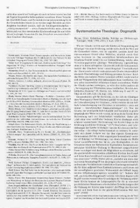 52-54 [Rezension] Herms, Eilert, Erfahrbare Kirche