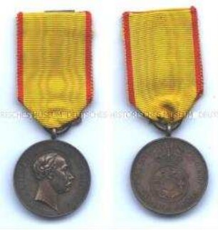 Silberne Medaille Friedrich Franz`III.