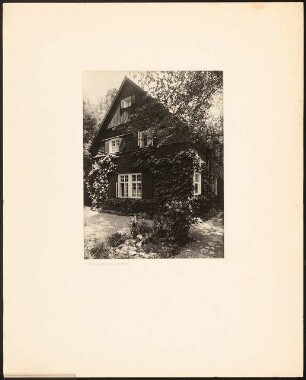 Elternhaus von Wolfgang Sievers, Hohenzollernstraße 3, Berlin-Wannsee: Ansicht