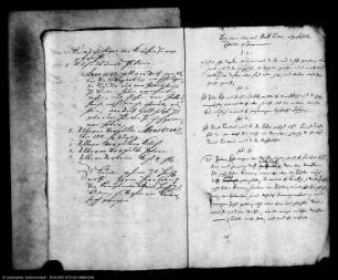 Kataster von Büden (?) (Abschrift)