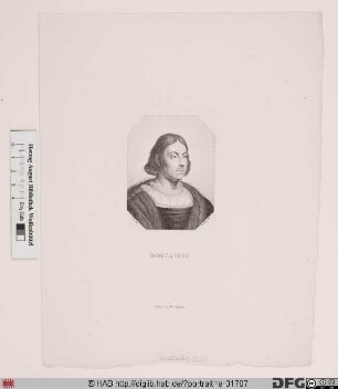 Bildnis Giovanni Boccaccio