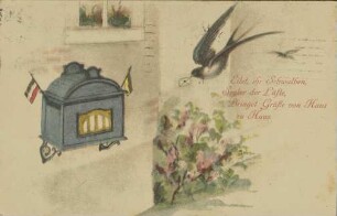 Eilet, ihr Schwalben, Segler der Lüfte [...]