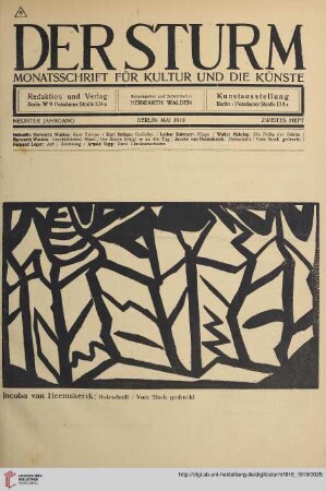 Zweites Heft (Mai 1918)
