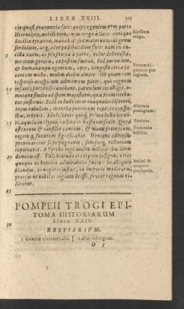[...] Liber XXIV.