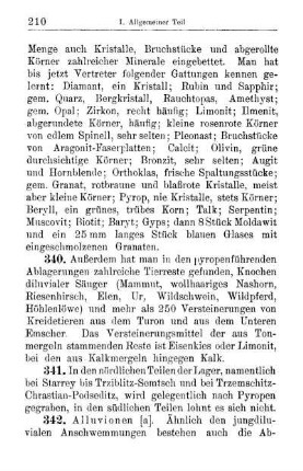 Alluvionen.
