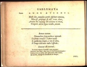 Amor Aeternvs